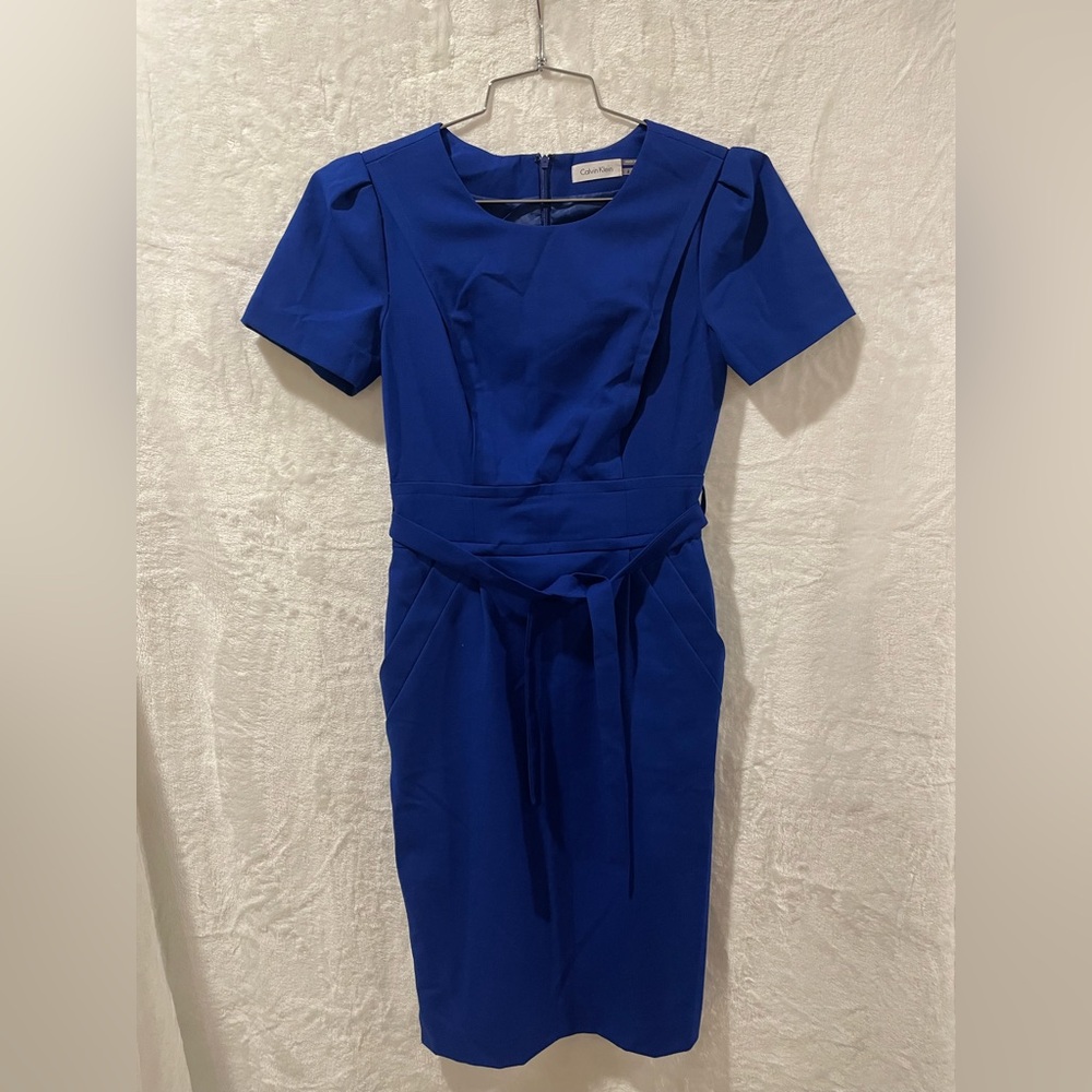 Calvin Klein royal blue dress (1.12)